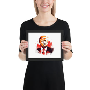 Trump Support Framed Poster